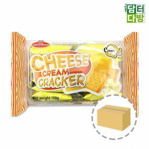 다이아몬드푸드 치즈크림 크래커 100g 1BOX (24개입)