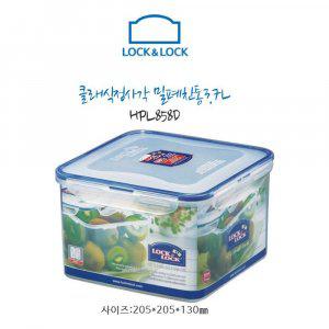 락앤락 클래식 밀폐용기 반찬통 정사각-3.7L HPL858D