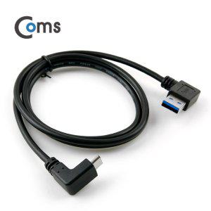 USB 3.1 케이블(Type C)USB 3.0 A(F)꺾임형(꺽임)1M B