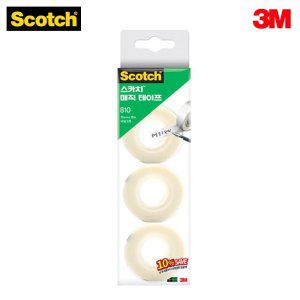 3M 스카치 매직테이프 오피스팩 리필 810R-3 (18mm)