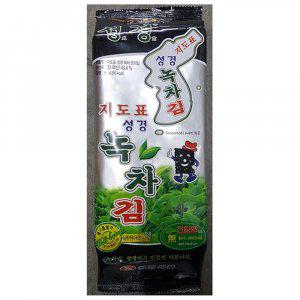 녹차 식탁김 조각김 성경 50g X20개 조미김 도시락김