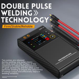 FNIRSI SWM-10 TFT 컬러 스크린 배터리 스폿 용접기, 휴대용 핸드헬드 용접기, DIY 최대 0.25mm 니켈 시트 18650 배터리