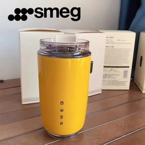 SMEG 휴대용 스테인리스 스틸 진공 누출 방지 음료 컵, 여행용 음료 컵, 240ml 커피 보온병, 240ml, 신제품