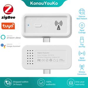 Tuya ZigBee 신호 리피터 C타입 증폭기 익스텐더, 스마트 홈 자동화 장치, ZigBee 게이트웨이 허브, 스마트 라이프 앱과 작동