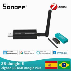 Sonoff Zigbee 3.0 USB 동글 플러스 ZB동글-E 지지대 Ewelink 알렉사 구글 홈 어시스턴트 ZHA OpenHAB Zigbee2MQTT 스마트 홈