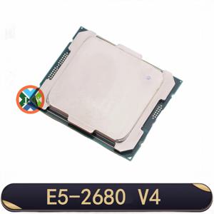 CPU 프로세서 제온 E5-2680V4 CPU, E5 2680V4, 2.40GHz 14 코어 35M 14NM E5-2680 V4 FCLGA2011-3 TPD 120W