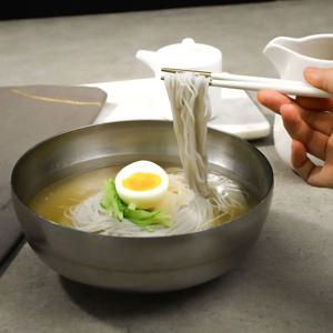 Hamhung Myungga Honghyun Cold Noodles 2-Serving Set, Mul-naengmyeon, Pyongyang Naengmyeon Meal Kit, Spicy Cold Noodles