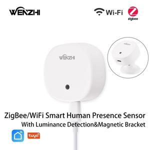 ZigBee/WiFi MmWave 인체 감지 센서, 조도, 투야 스마트 라이프 홈 어시스턴트, 레이더 움직임, 바디 모션 감지