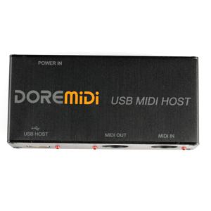 UMH-10 USB MIDI 호스트 박스, MIDI 키보드 피아노 키보드 악기 케이블용, 16 채널 MIDI 인터페이스, 5 핀 인터페이스