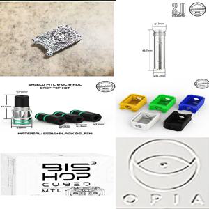 오리지널 BP MODS Sure Pioneer V1.5 내부자 야망 개조 비숍 MTL v3 도트 큐브 오피아 RBA 타우렌 제우스 탱크 가구 액세서리