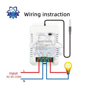 스마트 스위치 모듈 음성 앱 제어 타이머, 무선 호환 가능, 12V, 24V, 7-32V AC DC 와이파이 릴레이 타이머