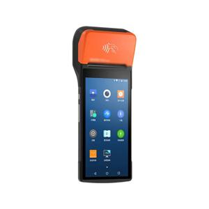 중고 휴대용 스마트 POS 단말기, V2Pro 1 + 8 RAM, PDA 안드로이드 7.1 지지대, 블루투스 와이파이 4G, NFC 없음, 오픈 버전 90%, 신제품