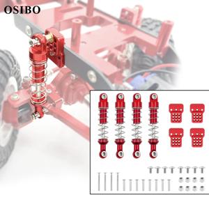 확장 시트 업그레이드 부품이 있는 금속 충격 흡수기, MN D90 MN-90 MN99S 및 WPL C14 C24 C34 RC 자동차 예비 부품