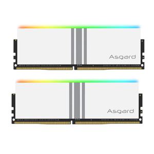 Asgard-RGB RAM DDR4 메모리 V5 시리즈 DDR4 RAM PC 메모리 16GBx2 3200MHz 3600MHz, 데스크탑용 폴라 화이트 오버클럭 성능