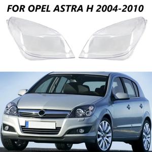 자동차 투명 하우징 전면 헤드 라이트 렌즈 쉘 커버 유리 램프 커버 전등갓, OPEL ASTRA H 2004 2005 2006 2007 - 2009