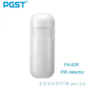 PGST 92R PIR 모션 센서 감지기, 홈 알람 시스템용 무선 적외선 모션 감지기, 433MHz eV1527