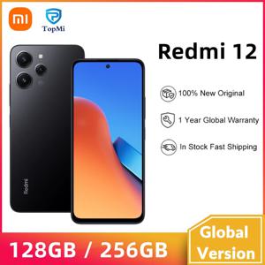 샤오미 레드미 글로벌 버전, MediaTek Helio G88, 대형 6.79 인치 FHD 디스플레이, 50MP 카메라, 18W 고속 충전, IP53 Redmi12, 8GB, 256GB