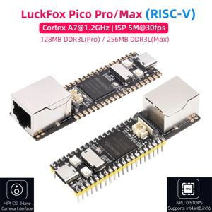 Luckfox Pico Pro / Max RV1106 록칩 AI 보드 ARM Cortex-A7 RISC-V 128/256 DDR3L NPU ISP 카메라, 라즈베리 파이 피코보다 우수