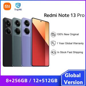 샤오미 Redmi Note 13 Pro 터보 충전 NFC 글로벌 버전, Helio G99 울트라 200MP 카메라, 120Hz AMOLED 67W, 12GB, 512GB, 8GB, 256GB