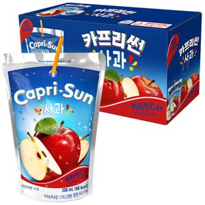 카프리썬 사과200ml×10개 과즙음료 과일 주스 쥬스