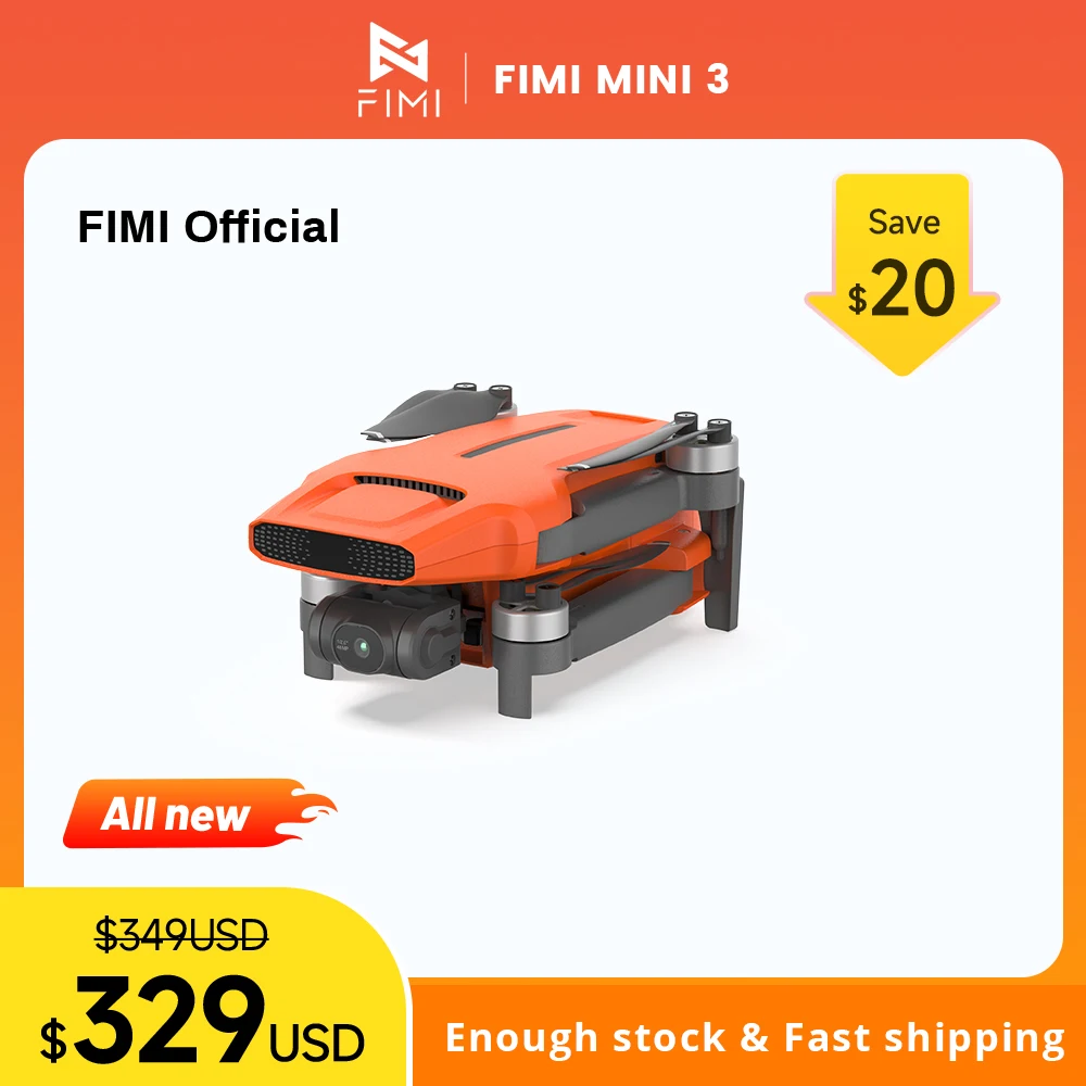 FIMI Mini 3 pro drone  FIMI X8 미니 v2 드론 카메라 장착, 4k 리모컨 헬리콥터, 3 축 짐벌, 249g 헬리콥터 조종, 원격 조종, 미니 x8 프로 드론