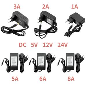 스위칭 전원 공급 장치, DC 5V, 12 V, 24V, 1A, 2A, 3A, 5A, 6A, 8A, 소스 220V-5V, 12 V, 24V 어댑터, 전원 220V-12 V 범용 충전기