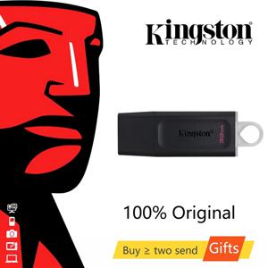 킹스톤 USB 3.0 플래시 디스크 32 기가 바이트 64 기가 바이트 미니 키 Pendrive 끈 블랙 플래시 드라이브 128 기가 바이트 메모리 스틱 컴퓨터 드라이브