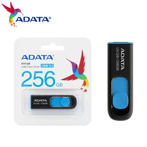 ADATA USB 3.2 플래시 드라이브, 컴퓨터용 고속 USB 디스크, 펜 드라이브 메모리 스틱, UV128, 32GB, 64GB, 128GB, 256GB