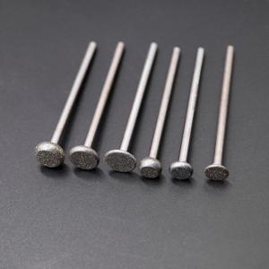 고품질 150 #2.35mm 6pcs 다이아몬드 그라인딩 포인트 치아 그라인딩 포인트, 그라인딩 버 내구성 그라인딩 니들 매니큐어 비트