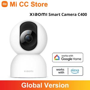 글로벌 버전 샤오미 스마트 카메라, C400 보안, 2.5K 선명도, 4MP, 360 ° 회전, AI 인간 감지, 구글 홈 알렉사