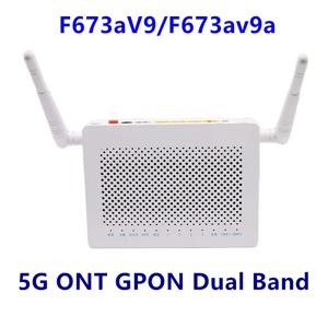 전원 라우터 없는 중고 와이파이 Gpon OLT, F673a V9, F673av9a, 5G ONT 듀얼 밴드, 4ge, 1tel, 2usb, Ac, 5g, 2 개, 5 개, 6 개, 무료 배송