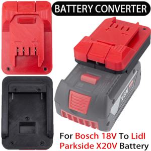 Bosch 18V 용 배터리 어댑터 - Lidl Parkside X20V Parkside 무선 드릴 전동 공구 액세서리 용 리튬 이온 배터리 어댑터