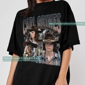 Carl Grimes 셔츠, 워킹 데드 TV 시리즈, 빈티지 90 년대 트렌드 티셔츠, 빈티지 스웻셔츠, Bpc47