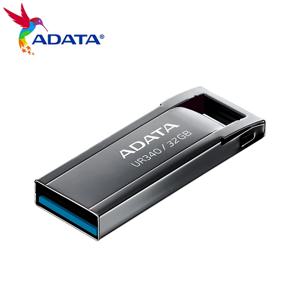 ADATA UR 340 USB 플래시 드라이브, 금속 USB 3.2 펜드라이브, 고속 메모리 U 디스크, 컴퓨터용, 128GB, 64GB, 32GB