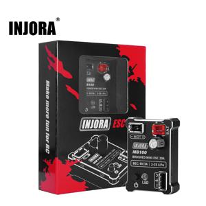 INJORA MB100-R80 브러시드 미니 ESC 20A, 1/24 1/18 RC 크롤러 SCX24 AX24 TRX4M FCX24 FCX18