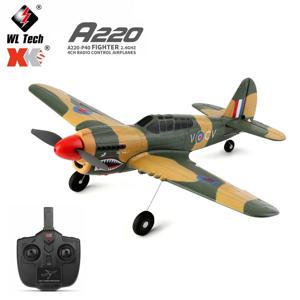 WLtoys XK A220 RC 비행기, 4CH, 3D6G 스턴트 전투기, 2.4G 무선 제어 비행기, 전기 항공기, 성인 어린이용 야외 장난감