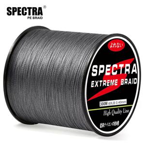 Spectra 300M PE 브레이드 낚싯줄, 초강력 일본 멀티 필라멘트 바다 낚싯줄, 10LB-80LB, 잉어 낚싯줄, 송어 낚싯줄