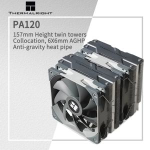 Thermalright PA120 AGHP 3.0 히트 파이프, 공랭식 라디에이터, 6 히트 파이프, 이중 타워, 이중 팬, 상단 커버, LGA1700 지원