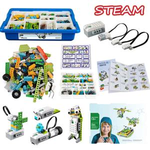 WeDo 2.0 로보틱스 건설 코어 세트, 45300 스크래치 3.0 호환 빌딩 블록, 교육용 DIY 완구, 280 개 부품, 신제품