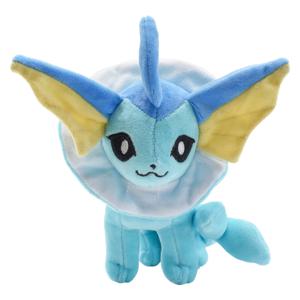 Vaporeon 봉제 인형 장난감, 18cm 피카츄, 이브이, 글레이온, 잎사귀, 우산, 에스페온, 졸테온, 플레레온, 애완 동물 엘프 선물