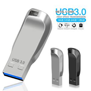 USB 플래시 드라이브, 고속 Cle USB 3.0 스틱, 32GB, 16GB, 펜드라이브 금속 메모리 스틱, 64GB U 디스크 펜 드라이브 플래시, 128GB