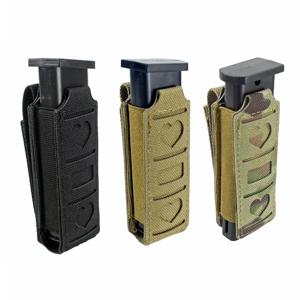 탄성 권총 파우치 허리 벨트 손전등 홀스터 도구 거치대, 전술 9mm Molle 단일 탄창 파우치, 멀티 도구 파우치