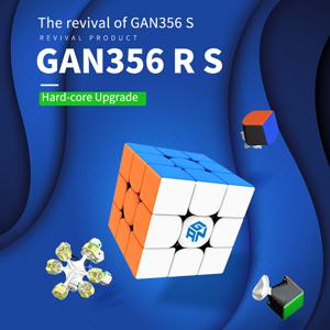 ECube Gan356 RS 3x3 큐브 Gan 매직 큐브 전문 GAN 356 R 3x3 스피드 트위스트 교육 완구