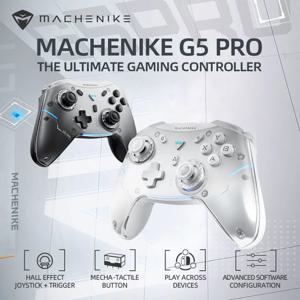 Machenike 게임 패드 무선 게임 컨트롤러 G5 프로 엘리트 홀 트리거 조이스틱, 스위치 PC 안드로이드 IOS용 메카 택타일 버튼