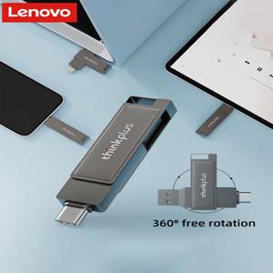 Lenovo Thinkplus USB 3.2 플래시 드라이브, 32G, 64G, 128G, 256G 옵션으로 저장 용량 향상