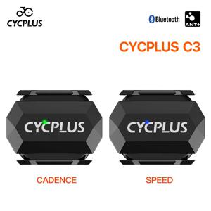 CYCPLUS 케이던스 속도 듀얼 센서 자전거 컴퓨터 속도계 ANT + 블루투스 방수 GPS 사이클링 자전거 액세서리