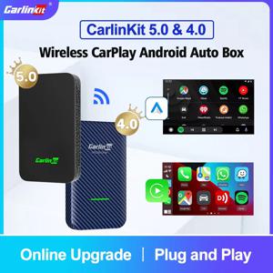 CarlinKit 4.0 무선 안드로이드 자동 어댑터, 3.0 무선 카플레이 Ai 박스, USB 동글, 아우디, 폭스바겐, 벤츠, 기아, 혼다, 도요타, 포드, 마쓰다용