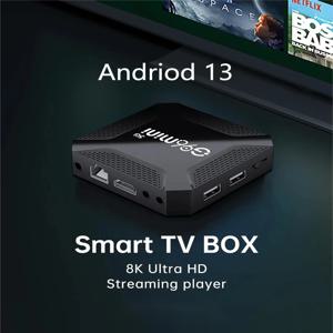 Android13 스마트 TV 박스 2GB16GB 듀얼 2.4G+5.8GWIFI BLUETOOTH 4K HDR10 미디어 플레이어 안드로이드 세트 탑 박스 멀티 언어 상자