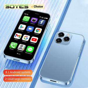 SOYES XS15 미니 스마트폰, 안드로이드 8.1, 3.0 인치 디스플레이, 2GB RAM, 16GB ROM, 듀얼 SIM 대기 플레이 스토어, 3G 리틀 폰