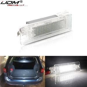 차량 흰색 LED 수화물 칸 트렁크 부트 조명, 폭스바겐 골프 MK5 MK6 MK7 파사트 B6 B7 B8 CC 시로코 제타 투란 투아렉, 1 개